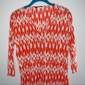 J.Crew Factory Muticolored Tunic Top Sz. S